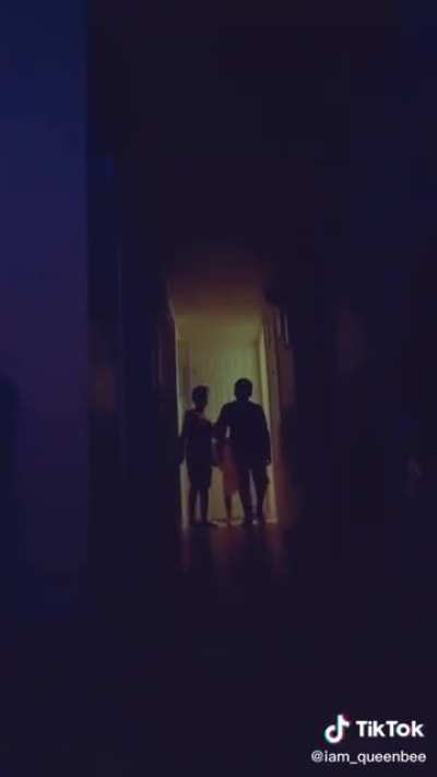 Scaring some kids