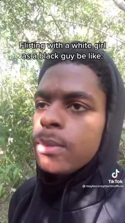 Me trying to flirt with a white girl as a black man