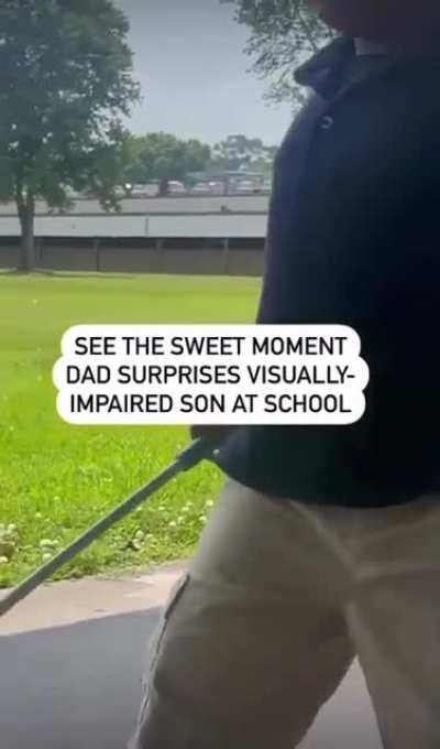 The way he reacted ?