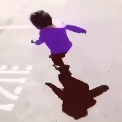 So this is what it looks like if you fear your own shadow