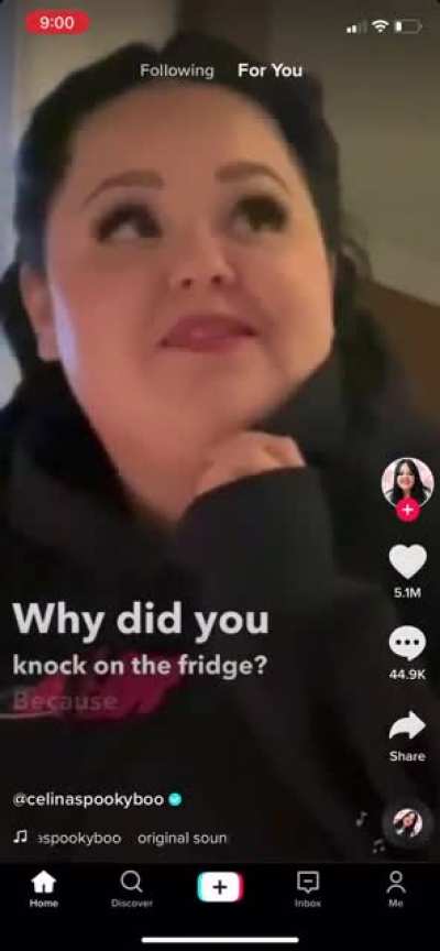 She got the whole squad laughing?