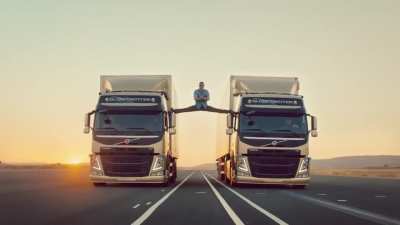 The "Epic Split" by Volvo Trucks starring Jean-Claude Van Damme is still one of the greatest advertisements ever produced