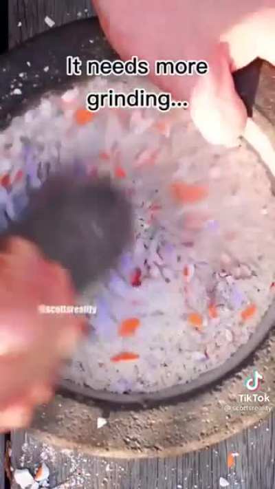 making a ball