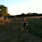 WCGW if I tried to lasso this cow