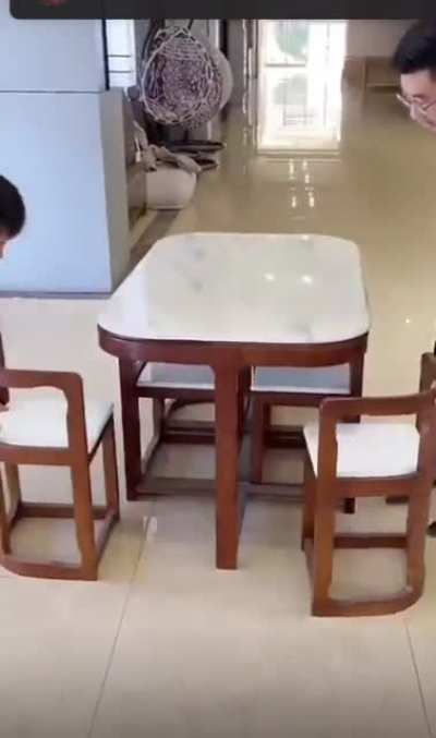 transformable space-efficient furniture ??