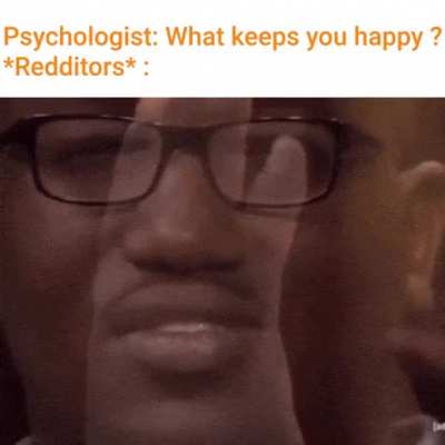 What is happy?
