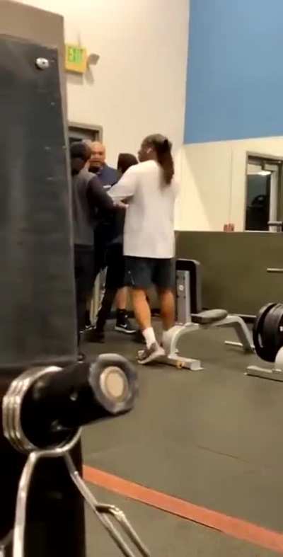to fight a big guy