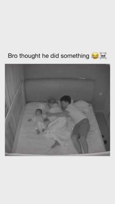 To cover the family with blanket