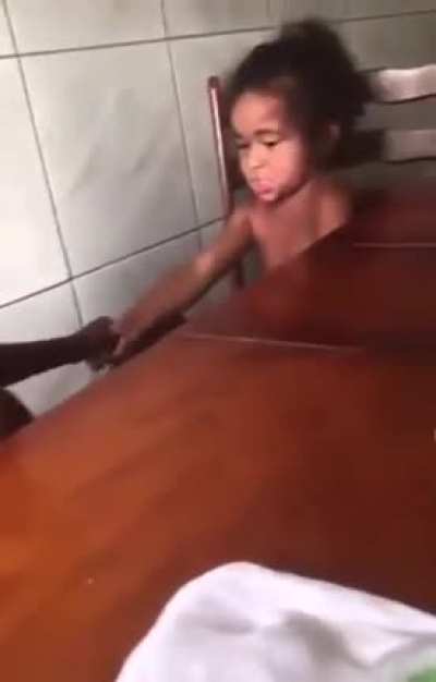 A healthy game between kids