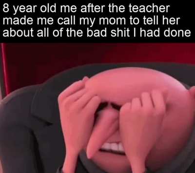 I’m sorry mom
