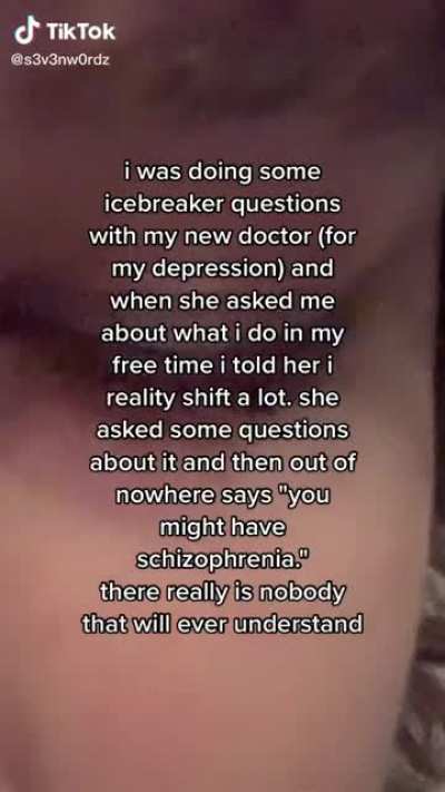 Why won’t my therapist understand ?!?!1!?1!