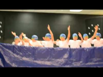 5th Grader's Talent Show - Synchronized Air Swimming