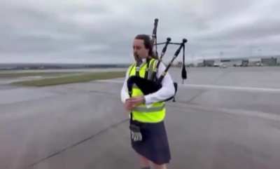 When Snoop Dogg paid a visit to Scotland and they give him a traditional welcome