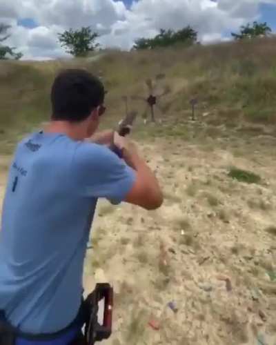 Fancy shootin'