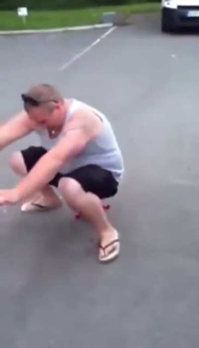 WCGW sitting on a mini table