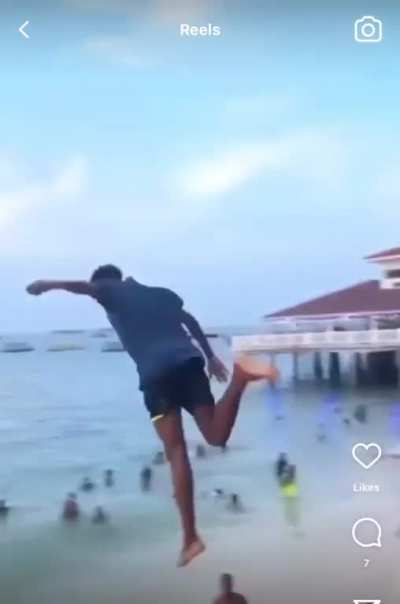 Can’t decide if this video belongs here…