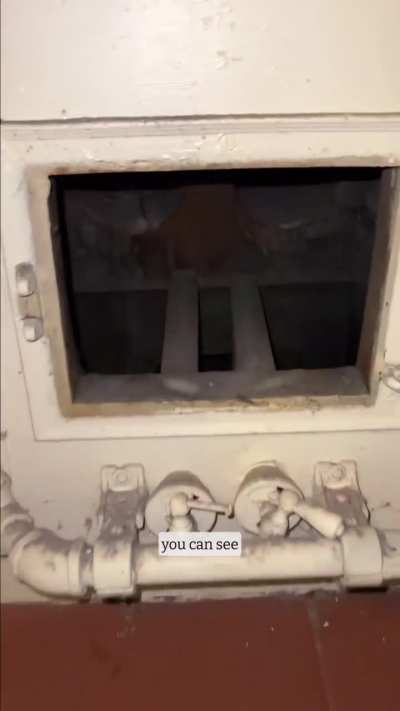 A 1910s drying system in a luxury apartment building