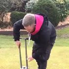 The way a new hole is created and old one is filled in on a golf course