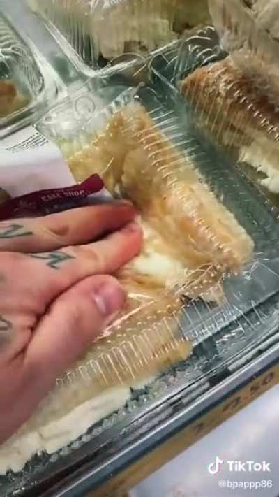 Imagine going to supermarkets just to destroy food