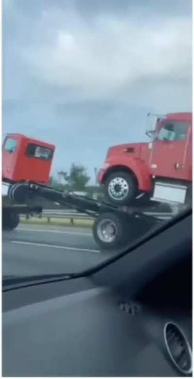A truck driver passing you by