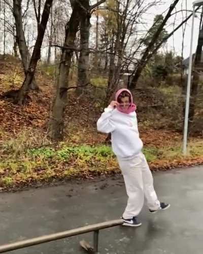 Skateboard trick