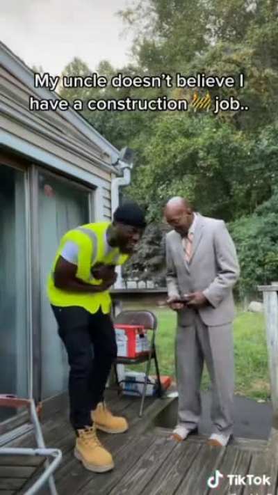 Uncle coming in hot