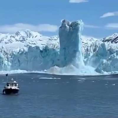 ? Giant Antarctic Ice Shelf Breaks Off, as global warming continues to decimate it’s glaciers