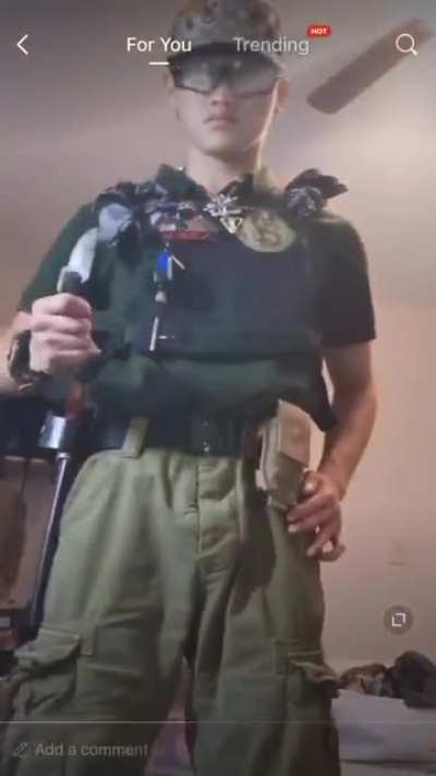 To protect m’lady