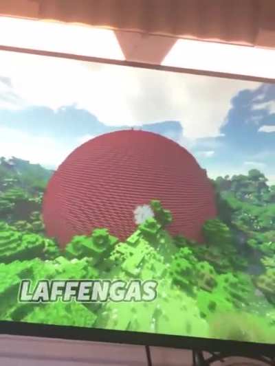 Took TNT in Minecraft too Literally