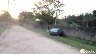 WCGW Having a Kid Drive Your Car While You Hang on the Roof