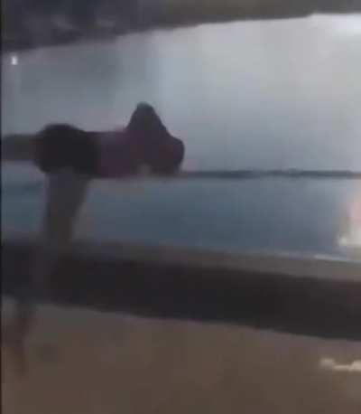 He didn't jump high enough