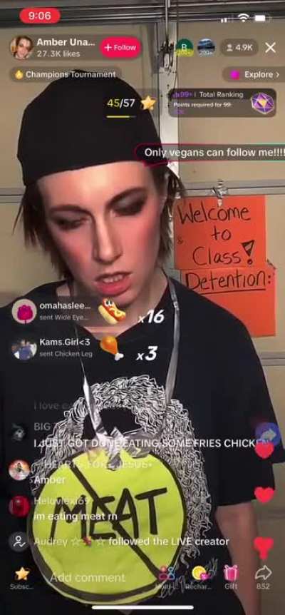 Crazy vegan