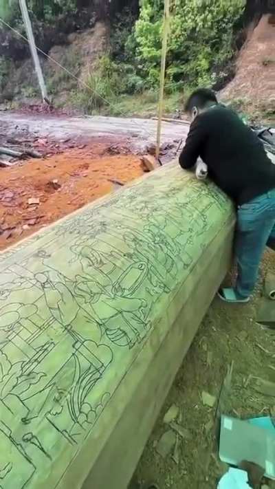 Large Scale Skilled Woodworking