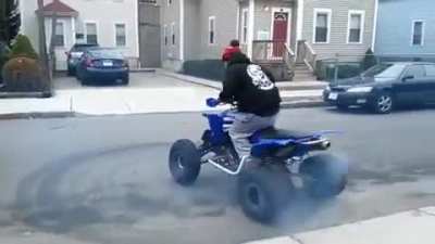 WCGW doing donuts