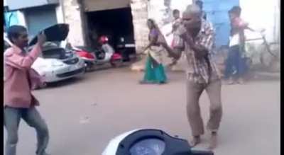 Bro be emoting mid battle ?