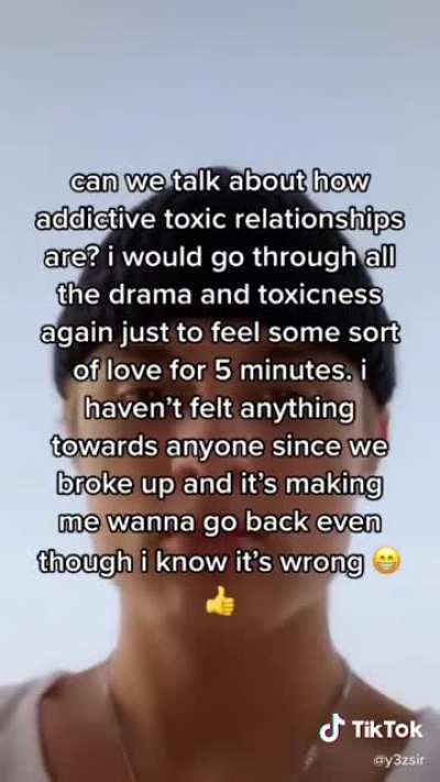 romanisation of toxic relationships on tiktok, what are your opinions