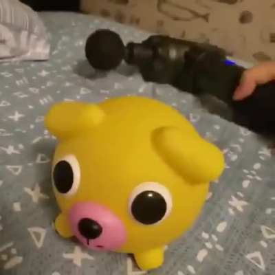 Massage gun go brrrrrrrr