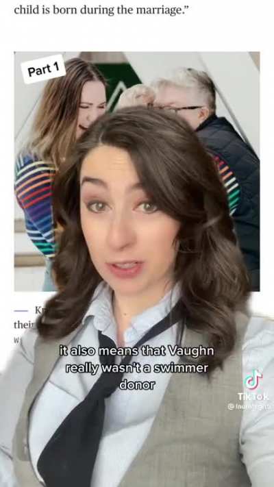 "A lesbian mom lost her parental rights, and her wife, to their child's sperm donor" explanation pt1