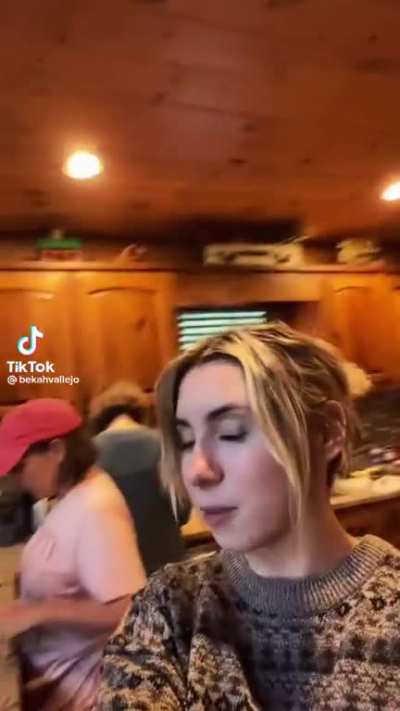 Annoying your mom in the kitchen