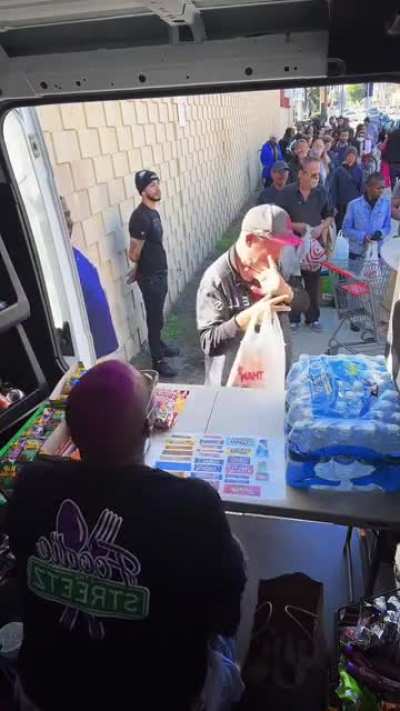 Homeless guy asking for a blanket - only if you have enough