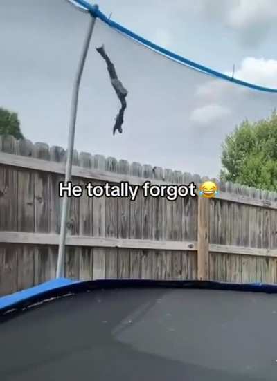 Bro totally forgot