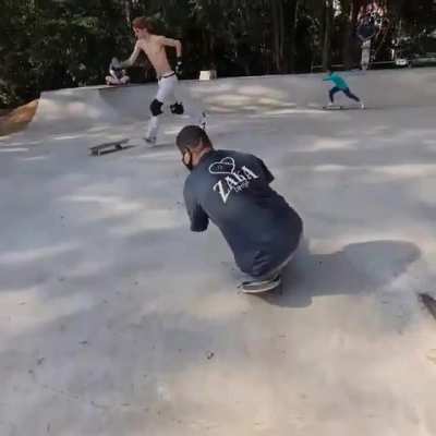 I can’t even do a clean ollie