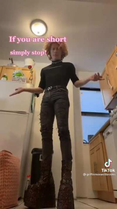 Just stop being short ?