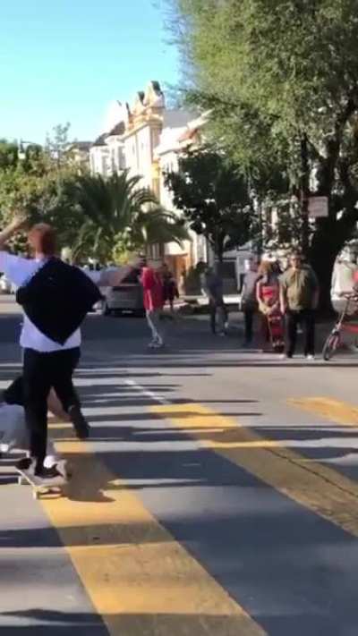 To get out of the way