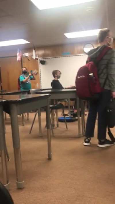 This is the kind of garbage i have to deal with in school