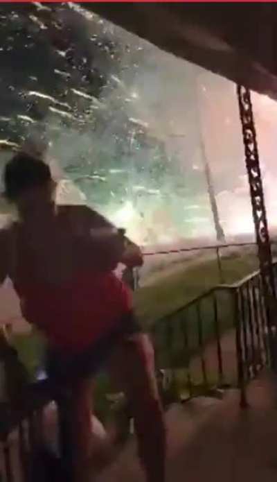 WCGW setting entire firework displays off in a small residential neighborhood next to Uhaul truck