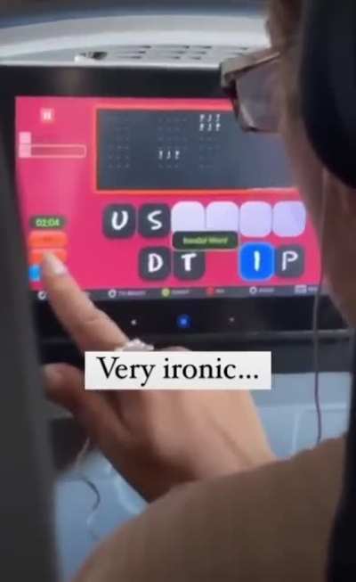 it was right there?