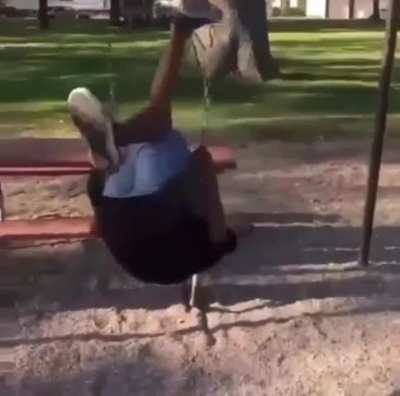 Little man saw his life flash before his eyes and still took it like a champ