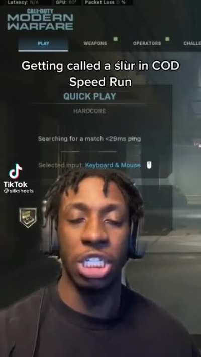 Racial slur speedrun any% glitchless