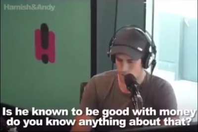 Radio station stumbles into an absolute legend.